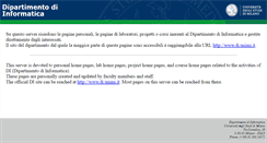 Desktop Screenshot of prog.dsi.unimi.it