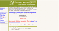 Desktop Screenshot of pesticideschool.unimi.it