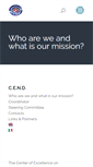 Mobile Screenshot of cend.unimi.it