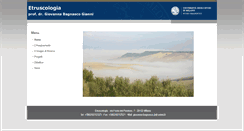 Desktop Screenshot of etruscologia.di.unimi.it