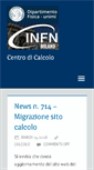Mobile Screenshot of calcolo.fisica.unimi.it