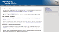 Desktop Screenshot of law.di.unimi.it